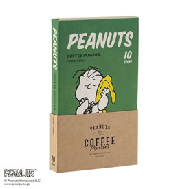 【スティック】スヌーピー PEANUTS coffee カフェインレス 画像